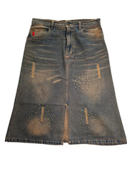 JENNYFER| Denim Midi Skirt | 8