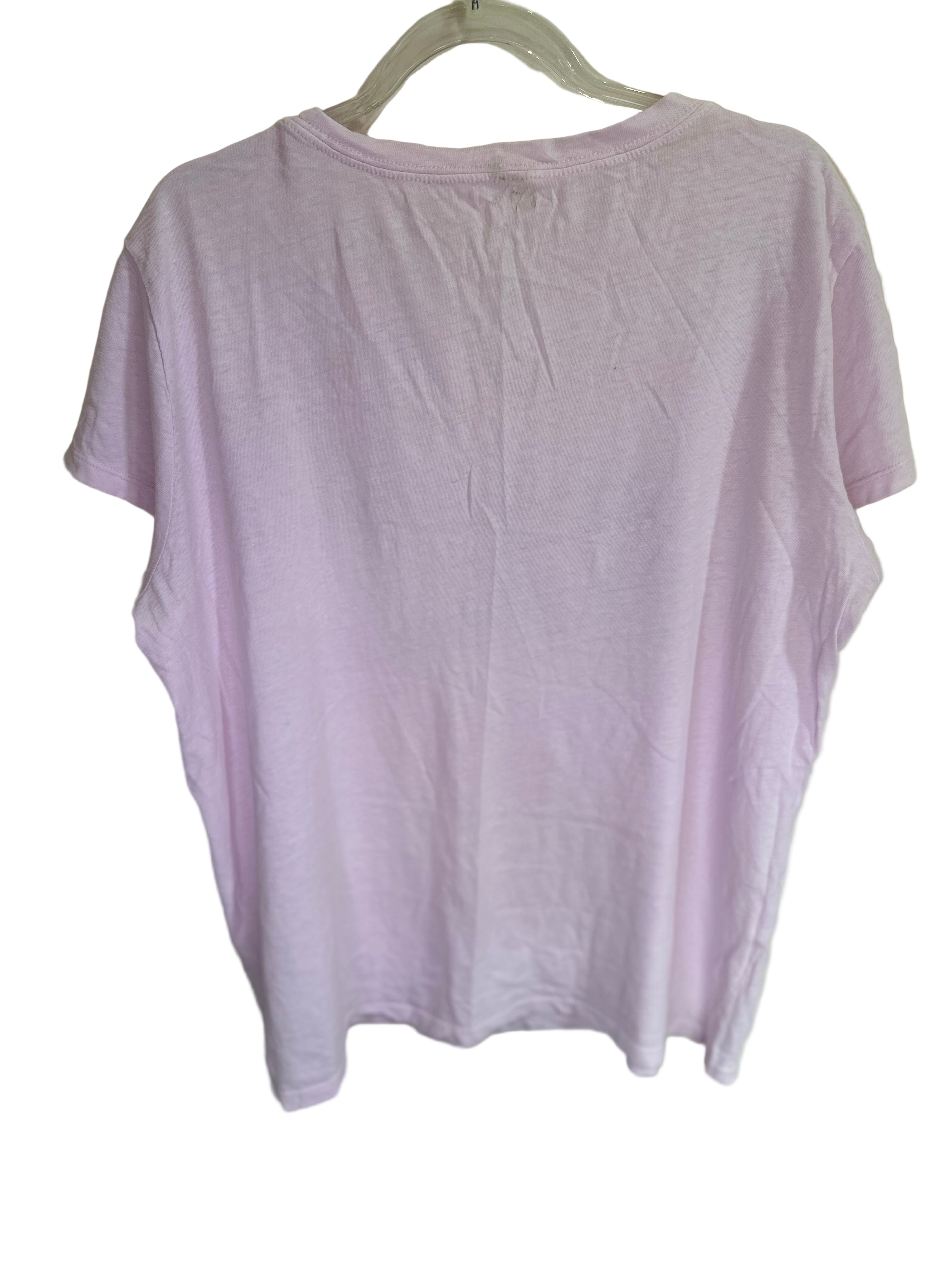 GAP | Pink Oversized Tee | 12-14