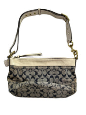 Coach Signature Denim Shoulder Bag