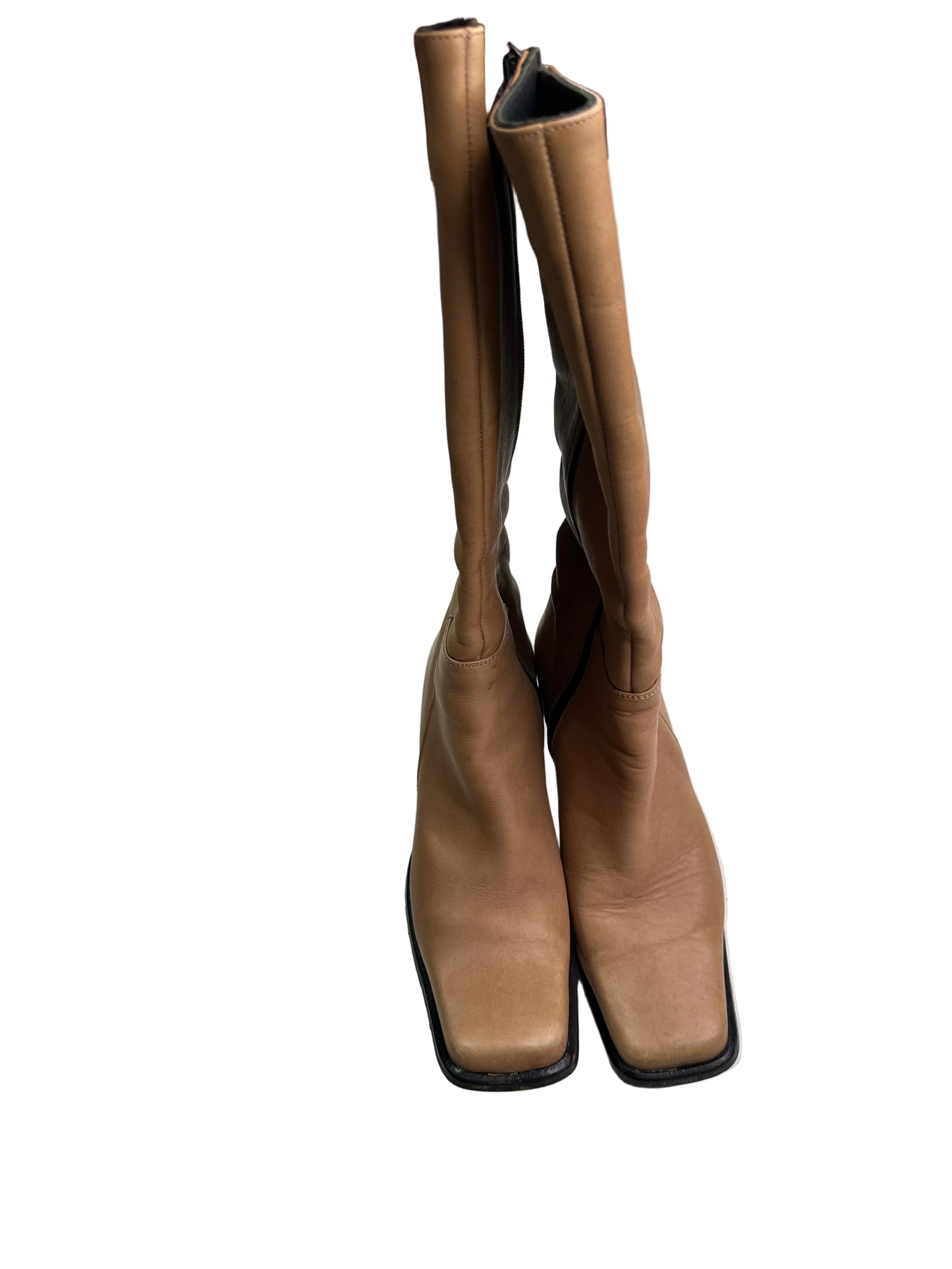 D STUDIO | Italian Leather Boots| 39