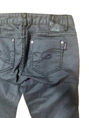 Grab Denim | Black Bootcut Jean | 8