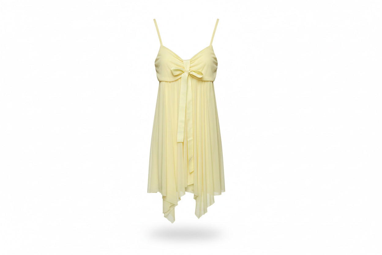 SUPRE | 00s Soft Yellow Fairy Dress | S