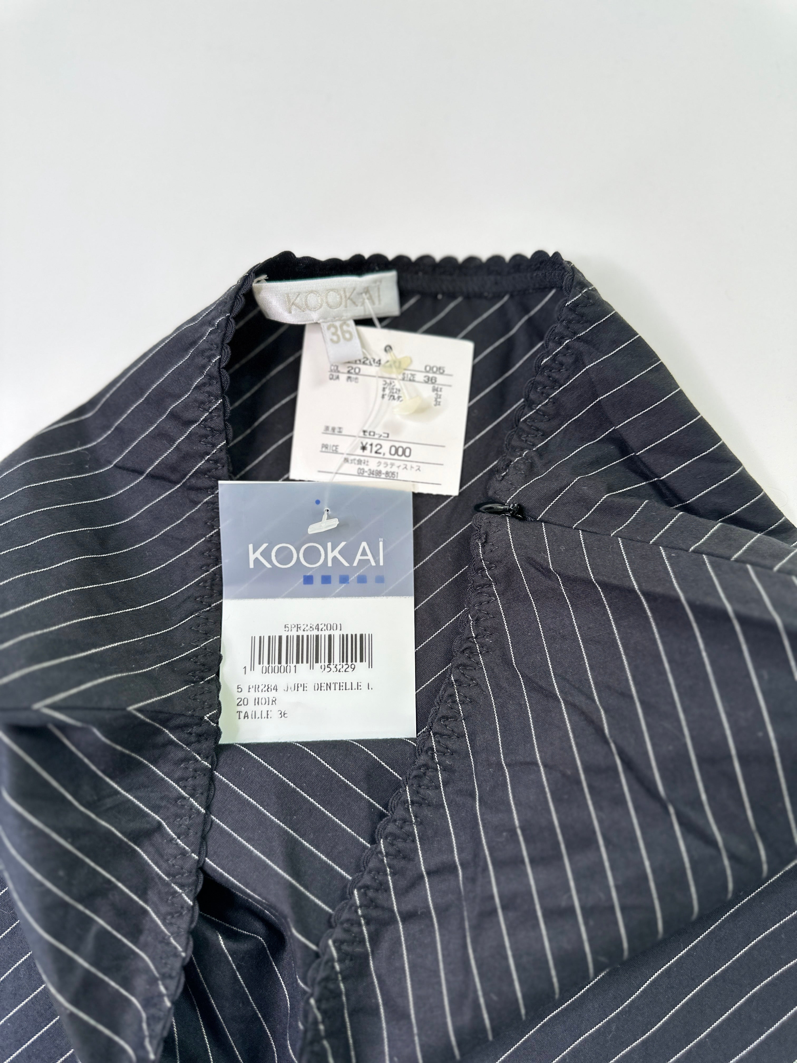 Kookai Paris| 90s-00s Pinstripe Polka Dot Set | 8
