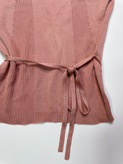 BCBG MAXAZRIA | Silk & Cashmere Cowl Tank | S