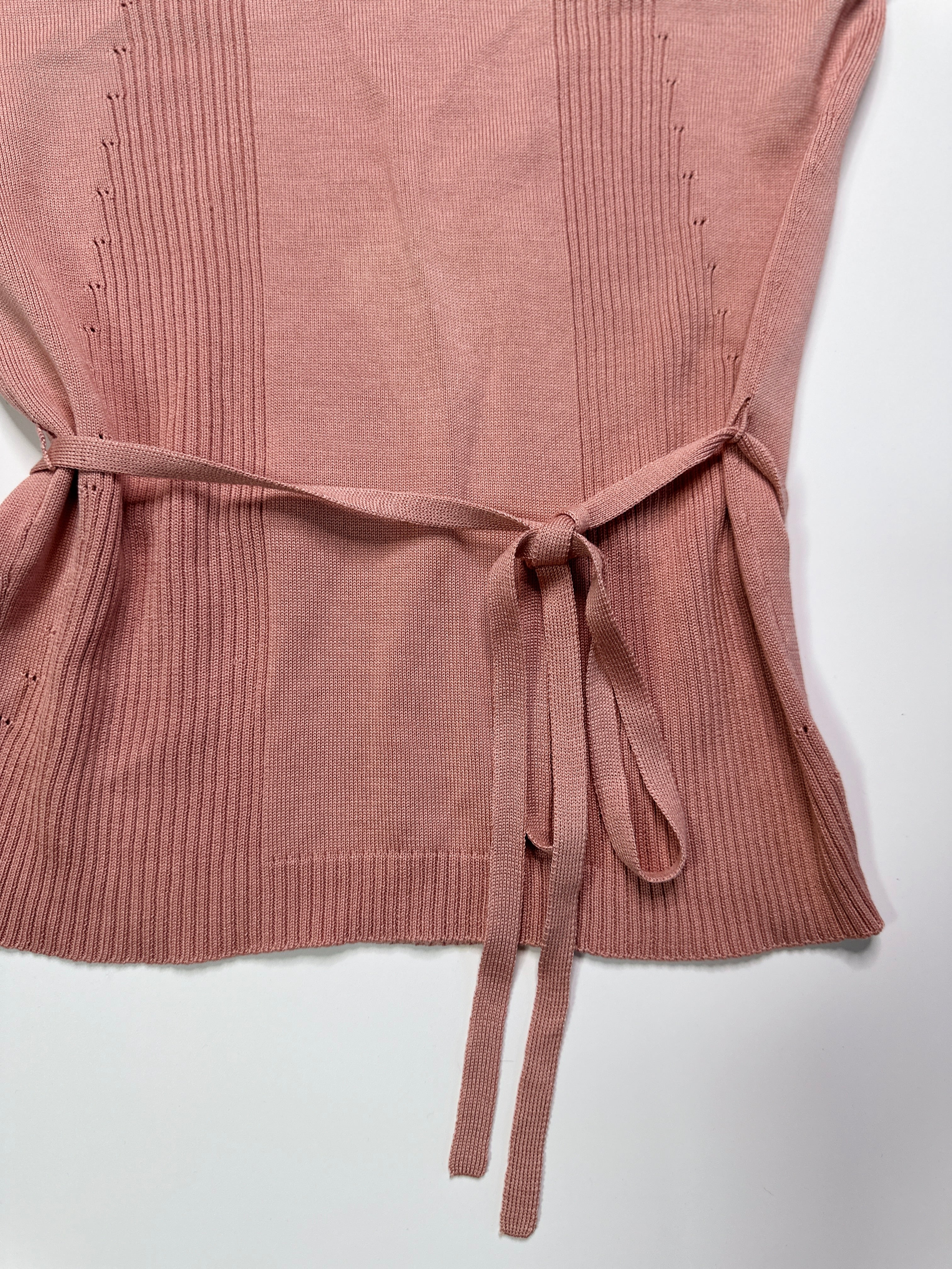 BCBG MAXAZRIA | Silk & Cashmere Cowl Tank | S