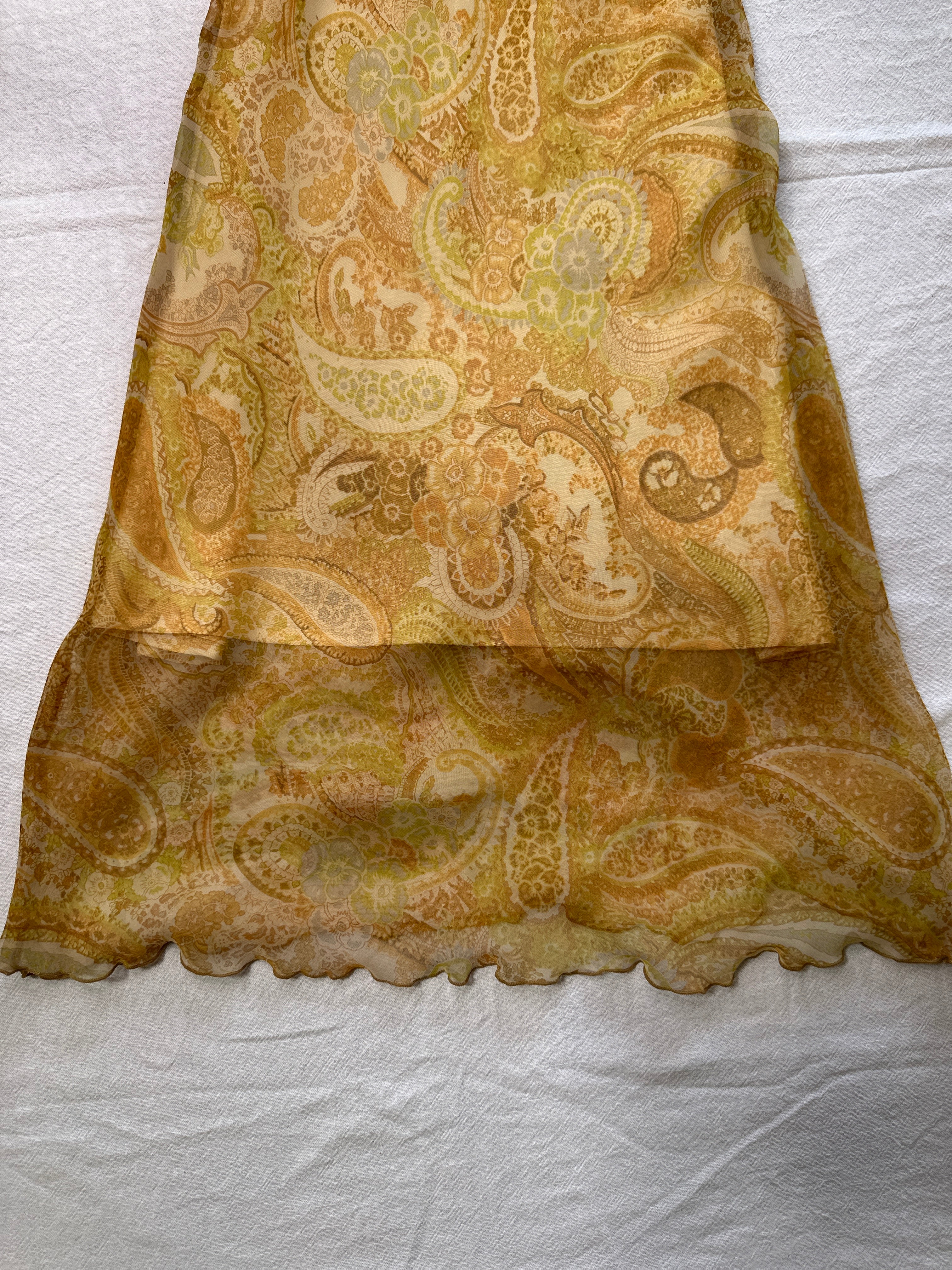 BOWLER GOLDEN PAISLEY DRESS | 6