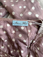 Alannah Hill Polka Dot Silk Skirt | 8