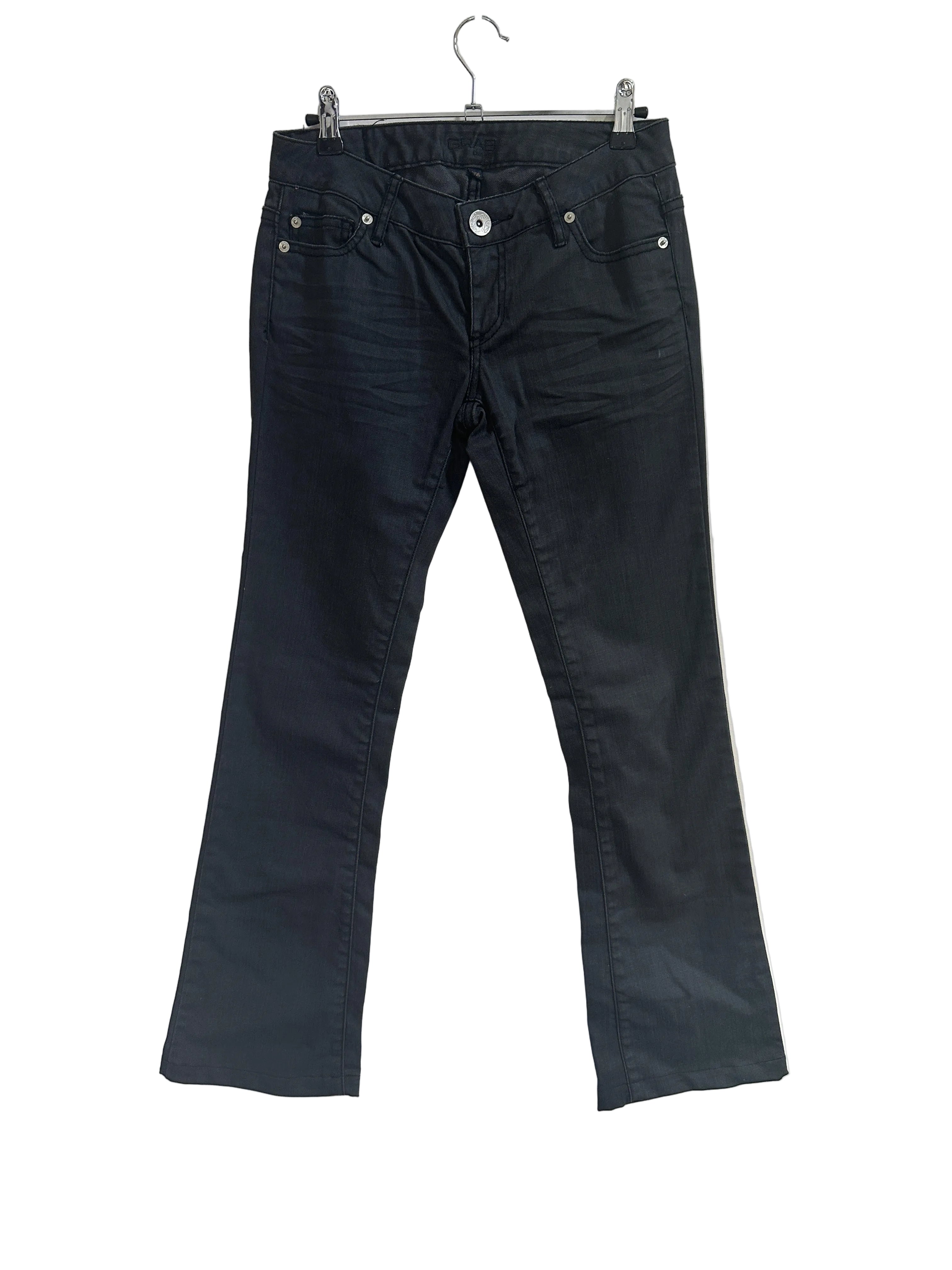 Grab Denim | Black Bootcut Jean | 8