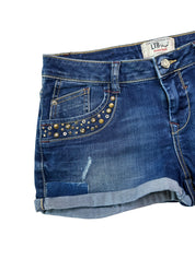 LTB Rhinestone Jean Shorts | 8