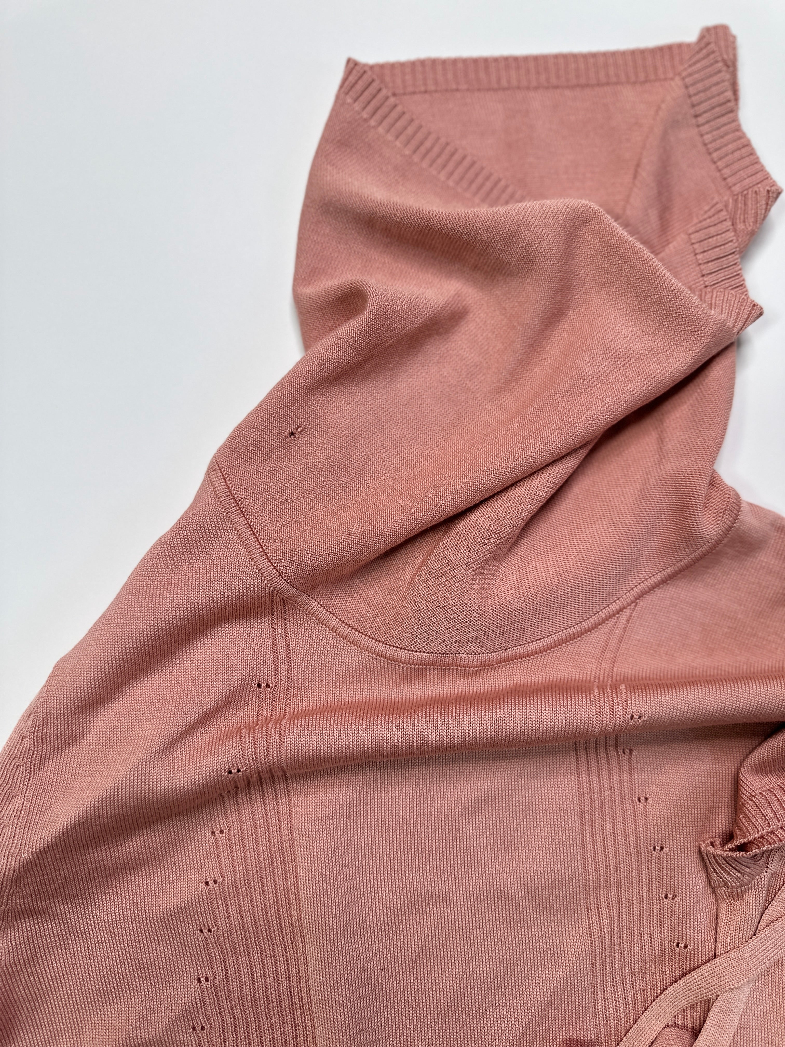 BCBG MAXAZRIA | Silk & Cashmere Cowl Tank | S