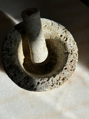 Ancient Stone Mortar & Pestle