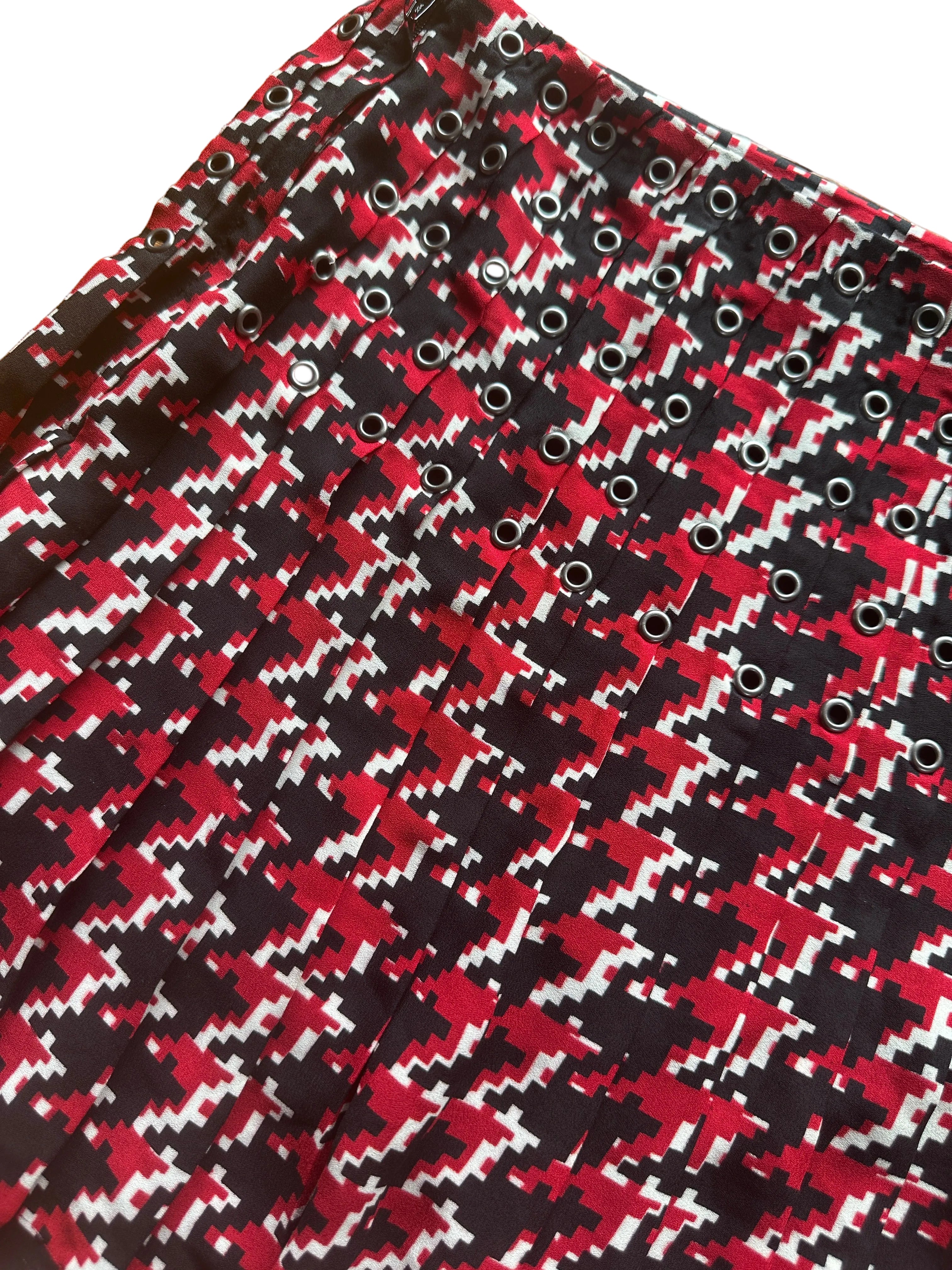 PEPE JEANS | Houndstooth Skirt | M