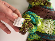 Green & Brown Knit Pullover | 8