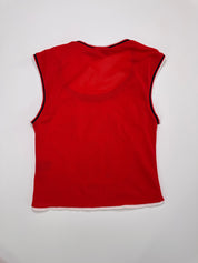 DKNY | Red active cropped basketball tank top | M