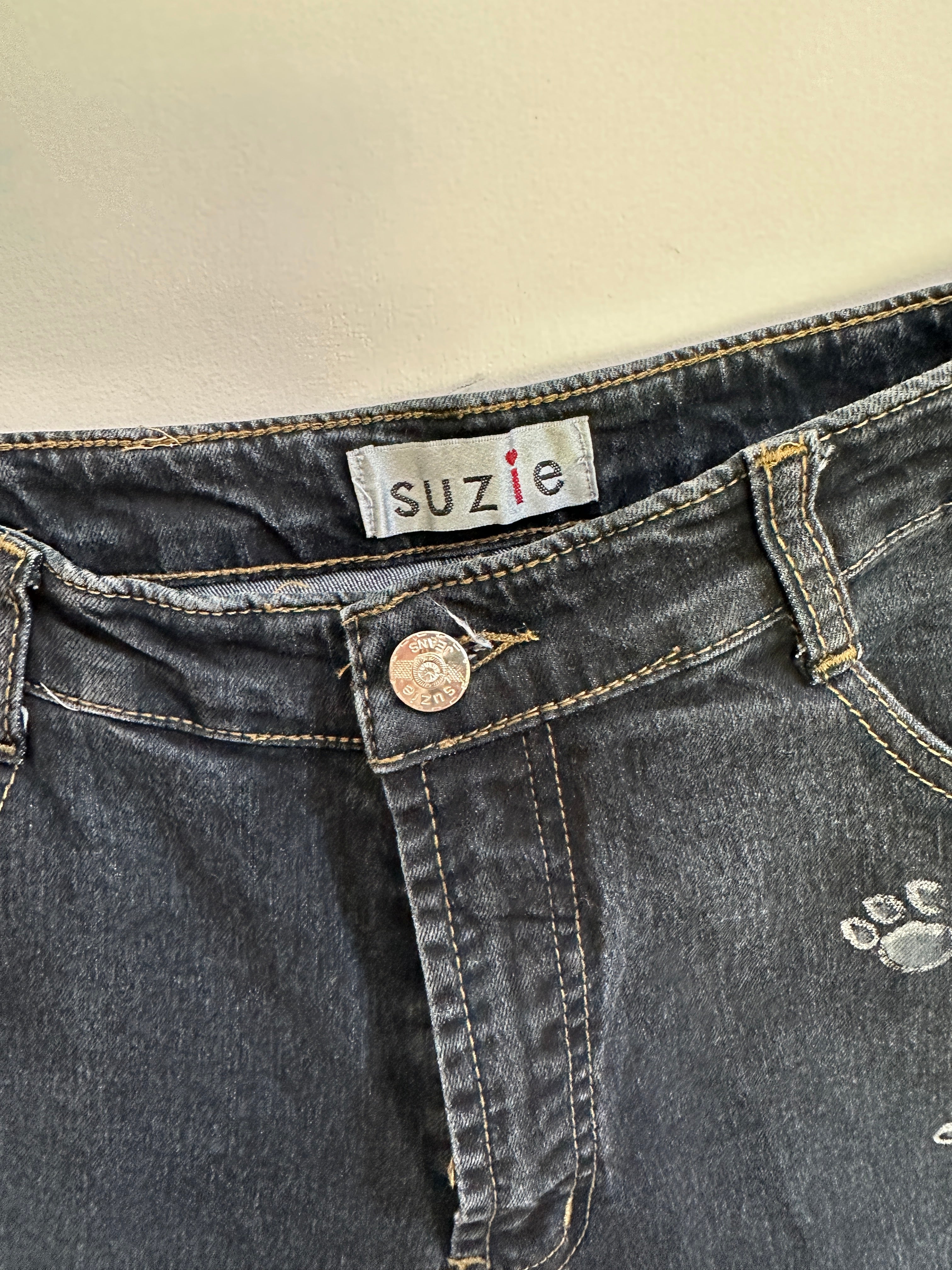 Suzie Y2K Capri Jeans | 12-14