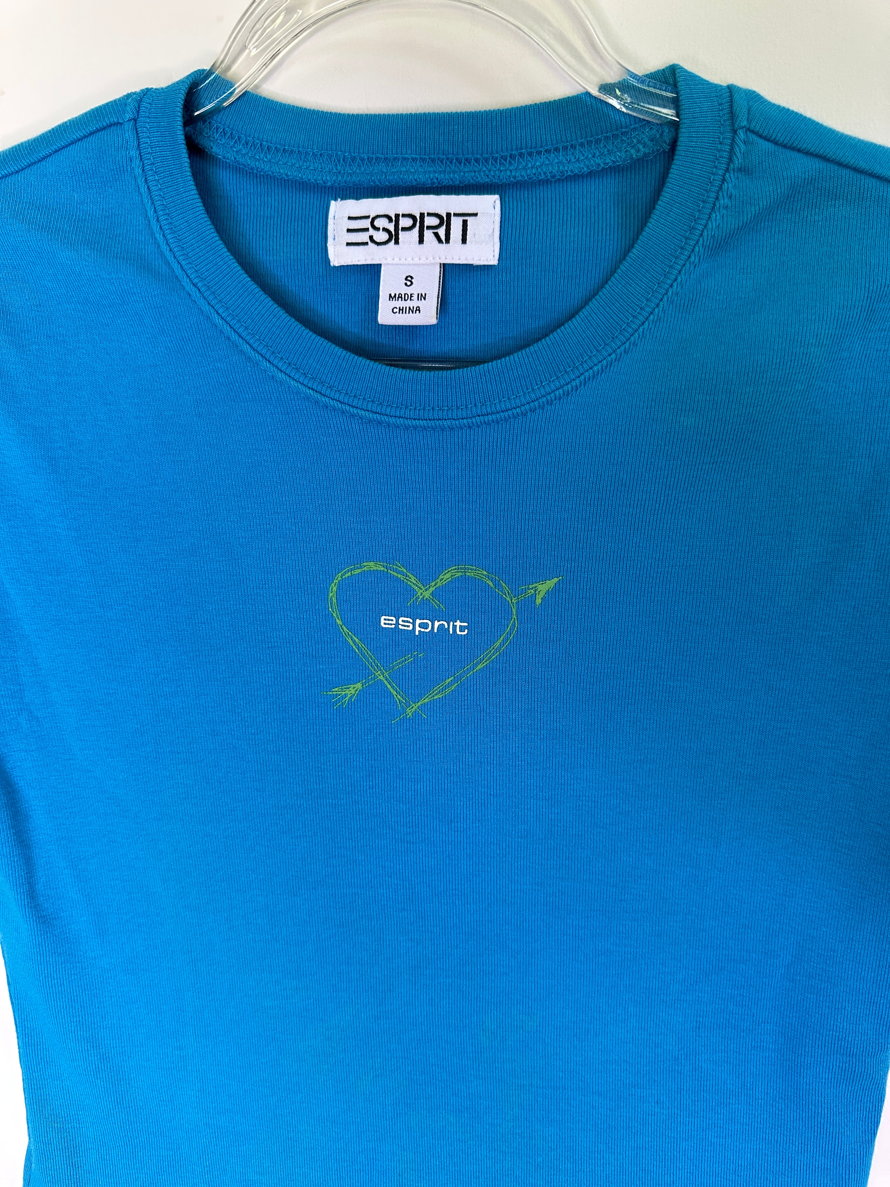 ESPRIT | Blue Baby Tee | S