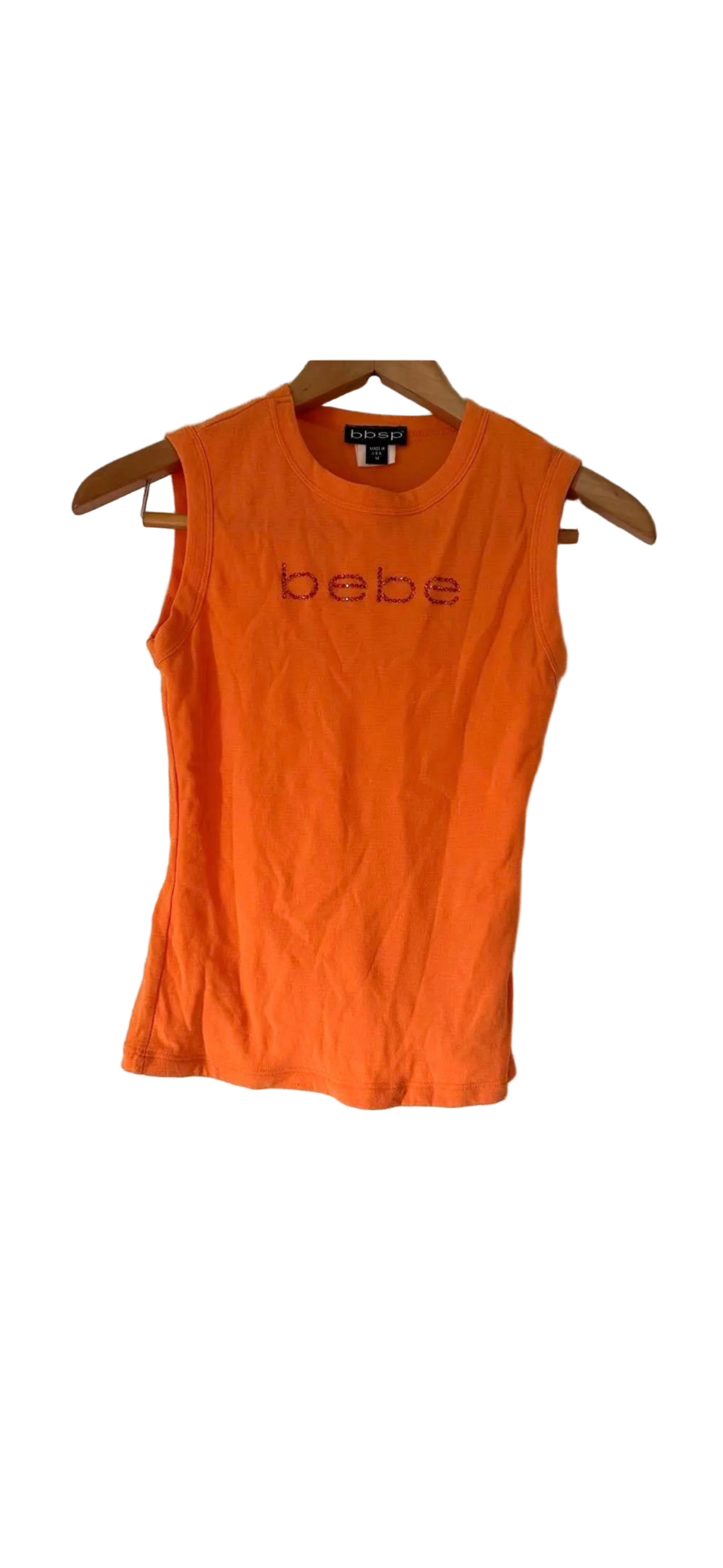 BEBE ORANGE TANK | M