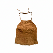 GAP | Brown Suede Leather Halter | XXS