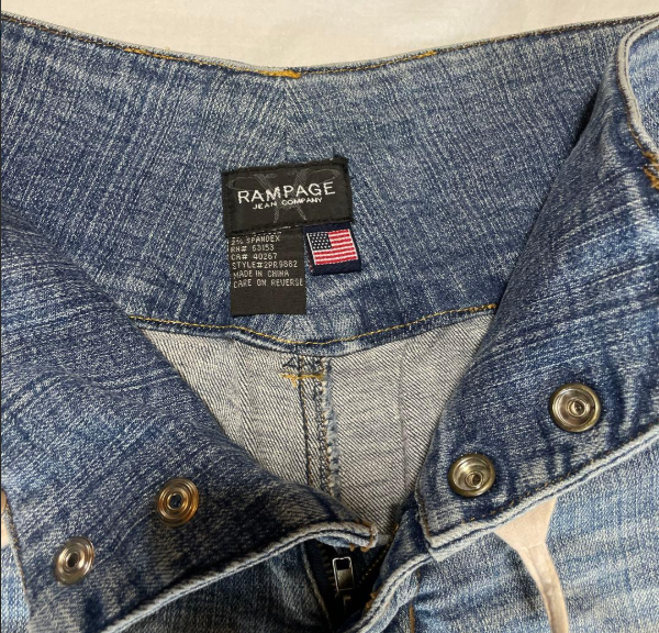 Rampage | Bootcut Vintage Jeans with Belt | XXS