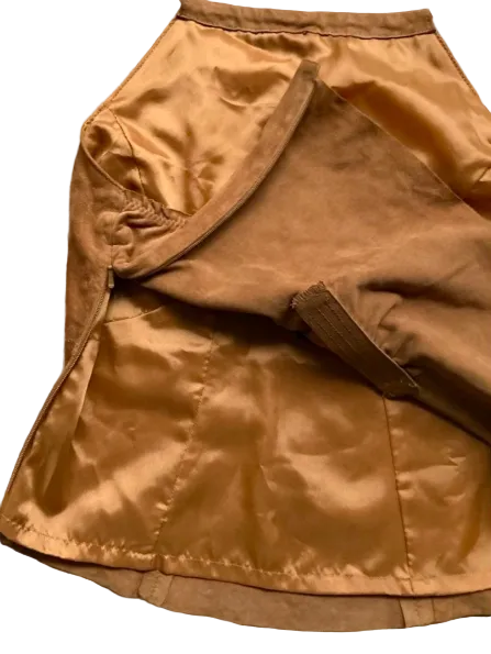 GAP | Brown Suede Leather Halter | XXS