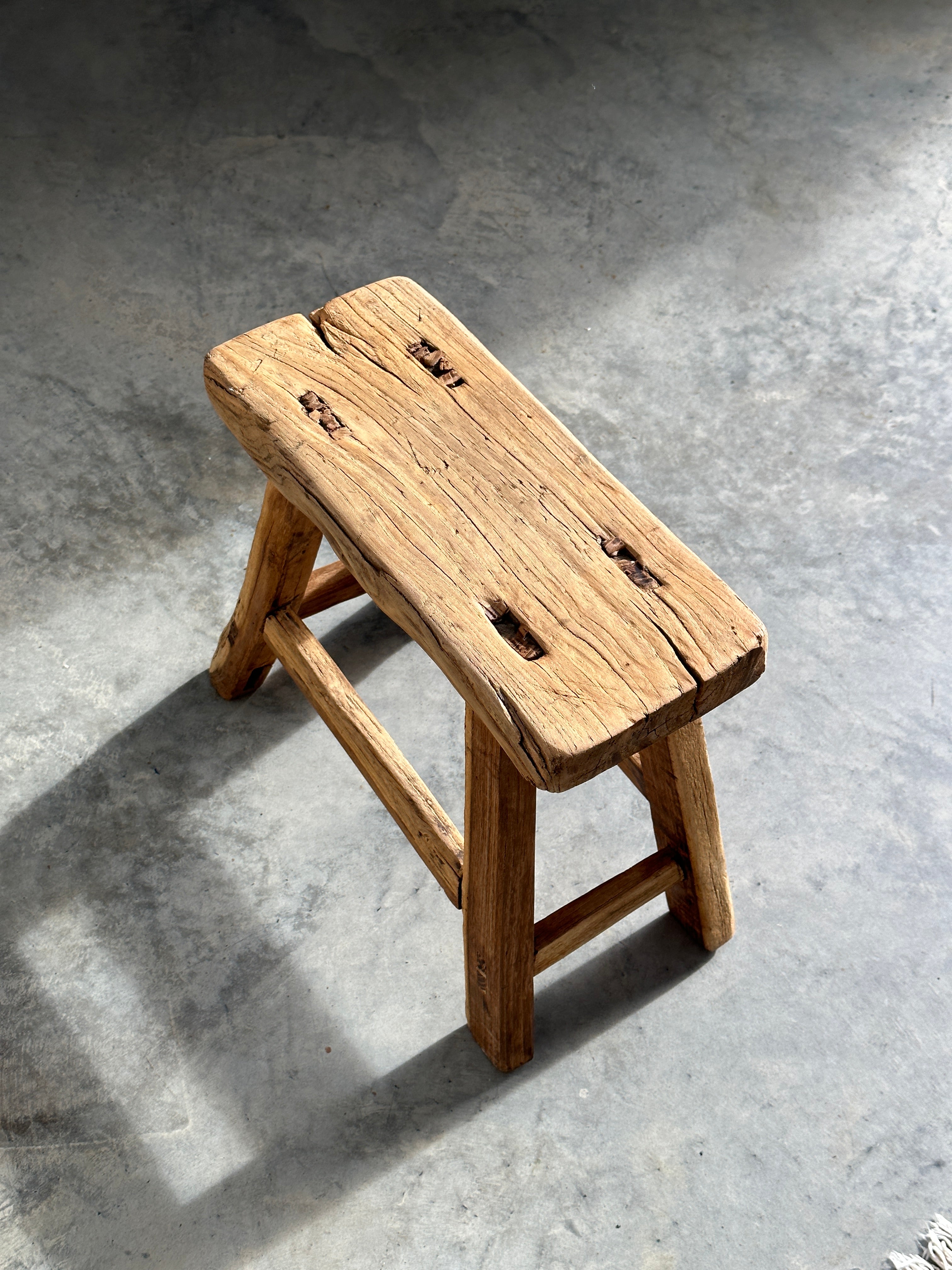 Elm Small Stool
