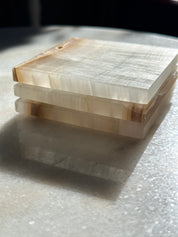 Onyx Coasters - Set of 3