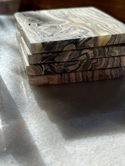 Zebra Coasters - Set of 3