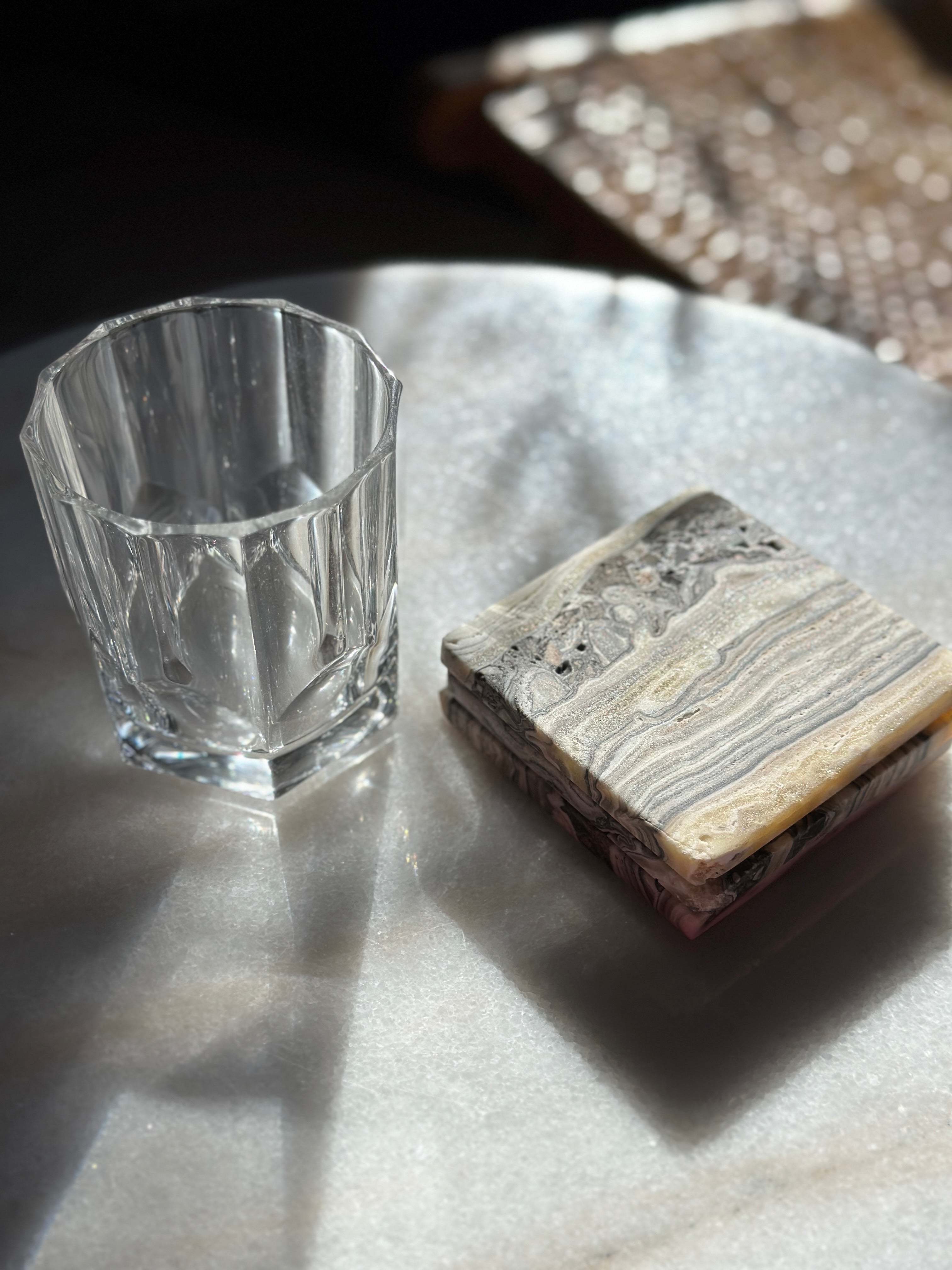 Zebra Coasters - Set of 3