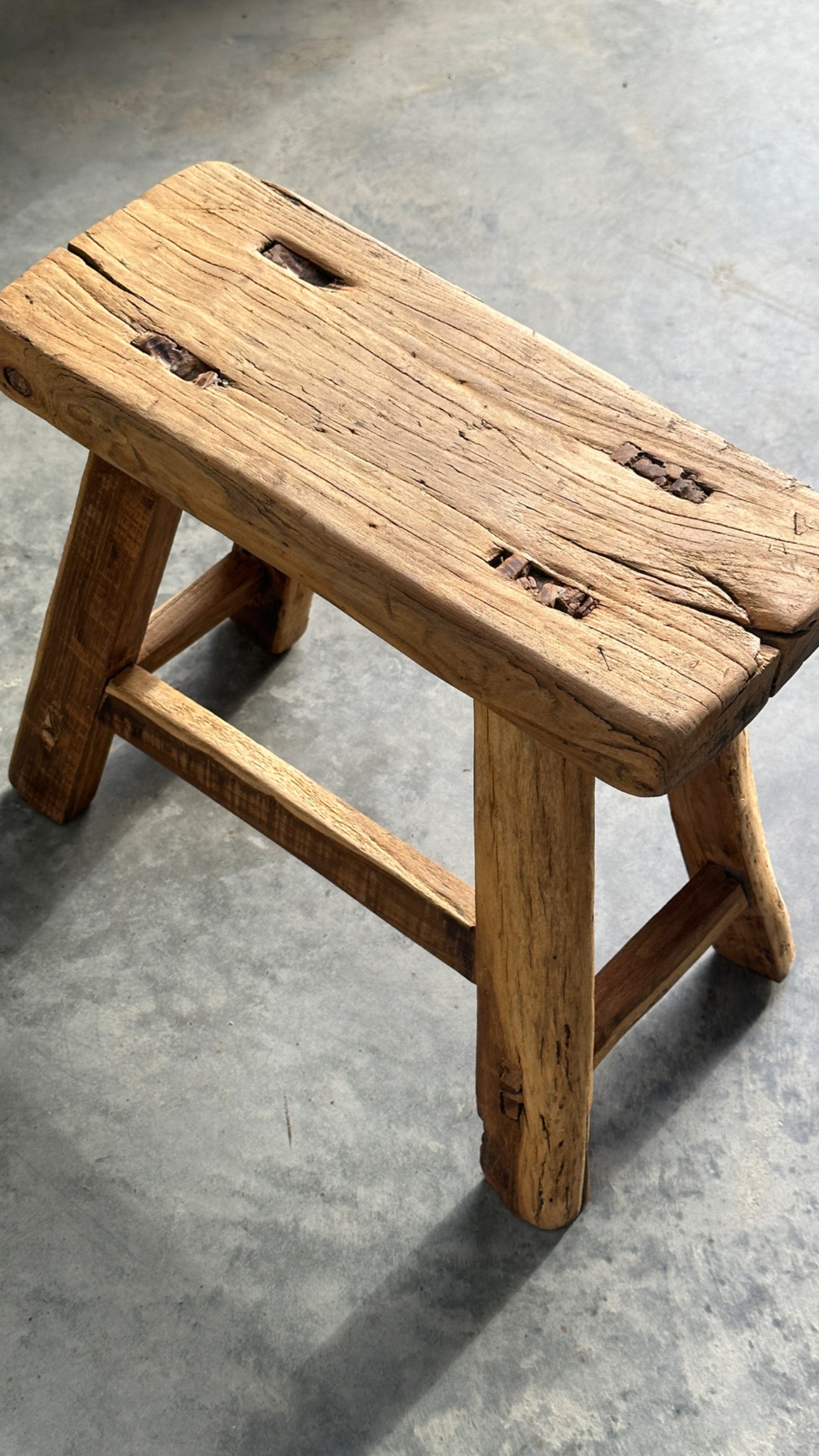 Elm Small Stool