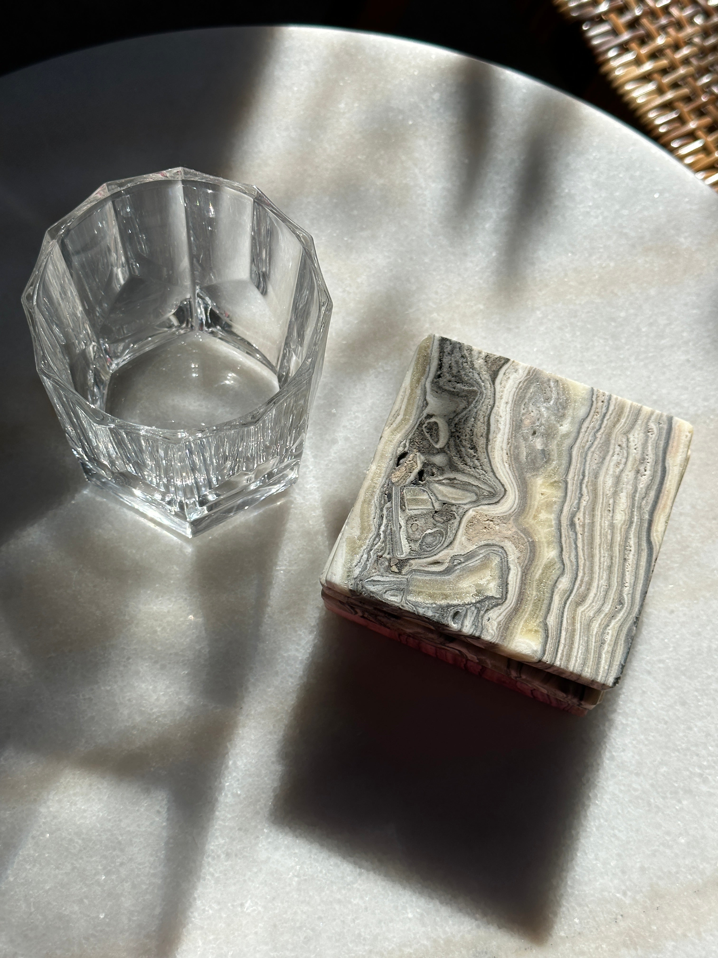 Zebra Coasters - Set of 3