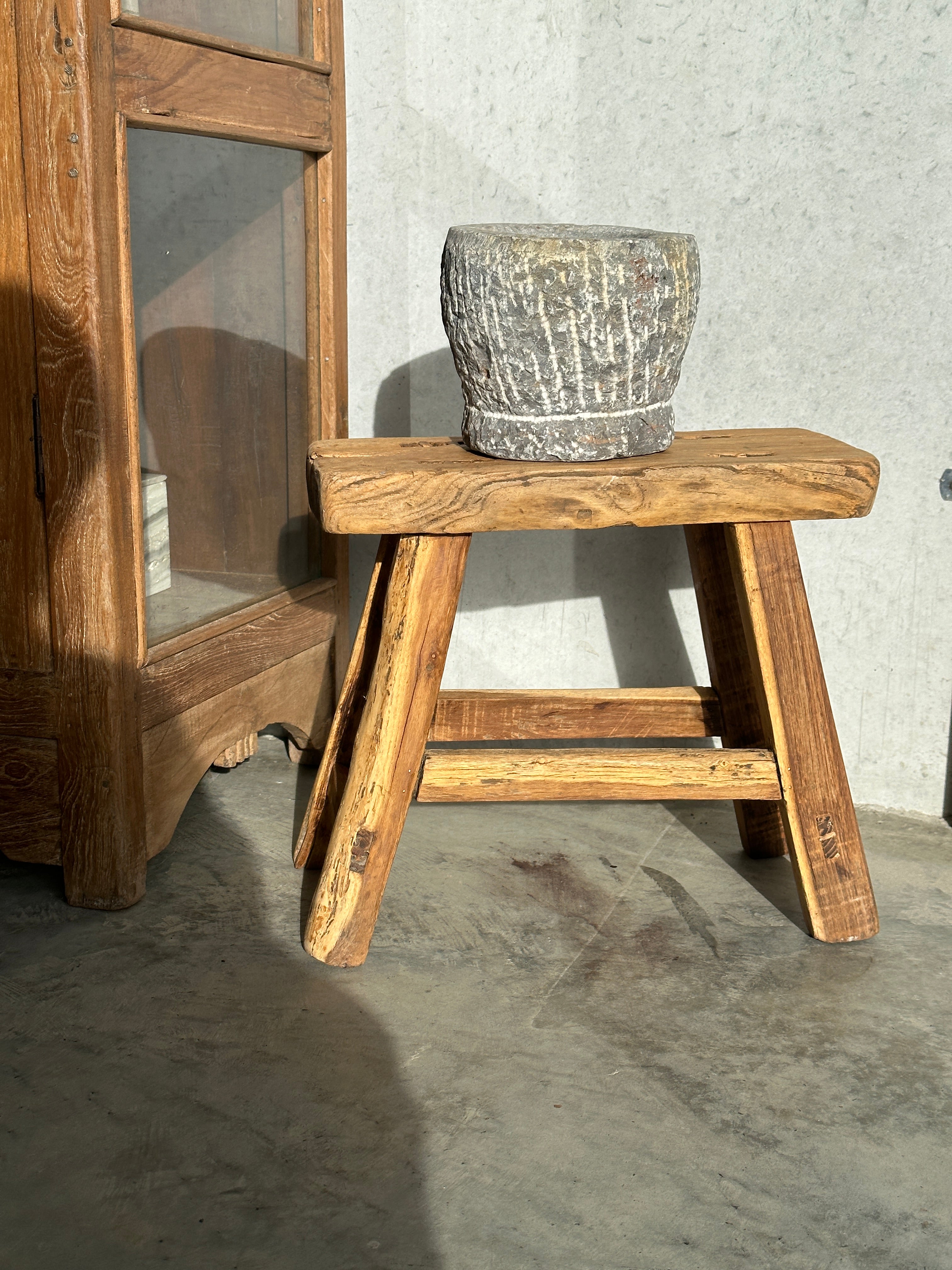 Elm Small Stool