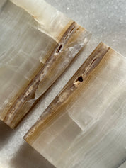 Onyx Coasters - Set of 3