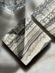 Zebra Coasters - Set of 2