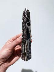 Zebra Calcite Obelisk