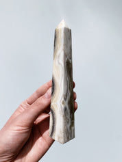 Zebra Calcite Obelisk