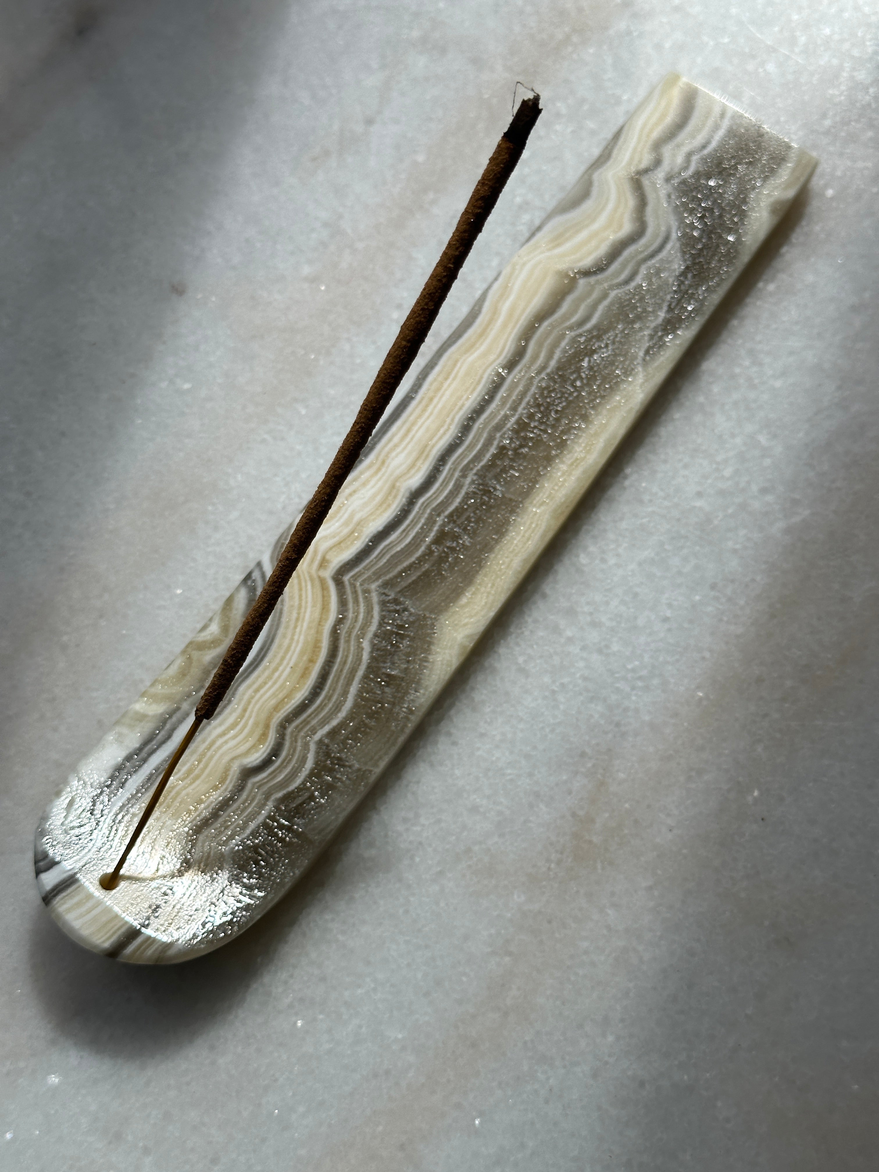 Zebra Incense Holder