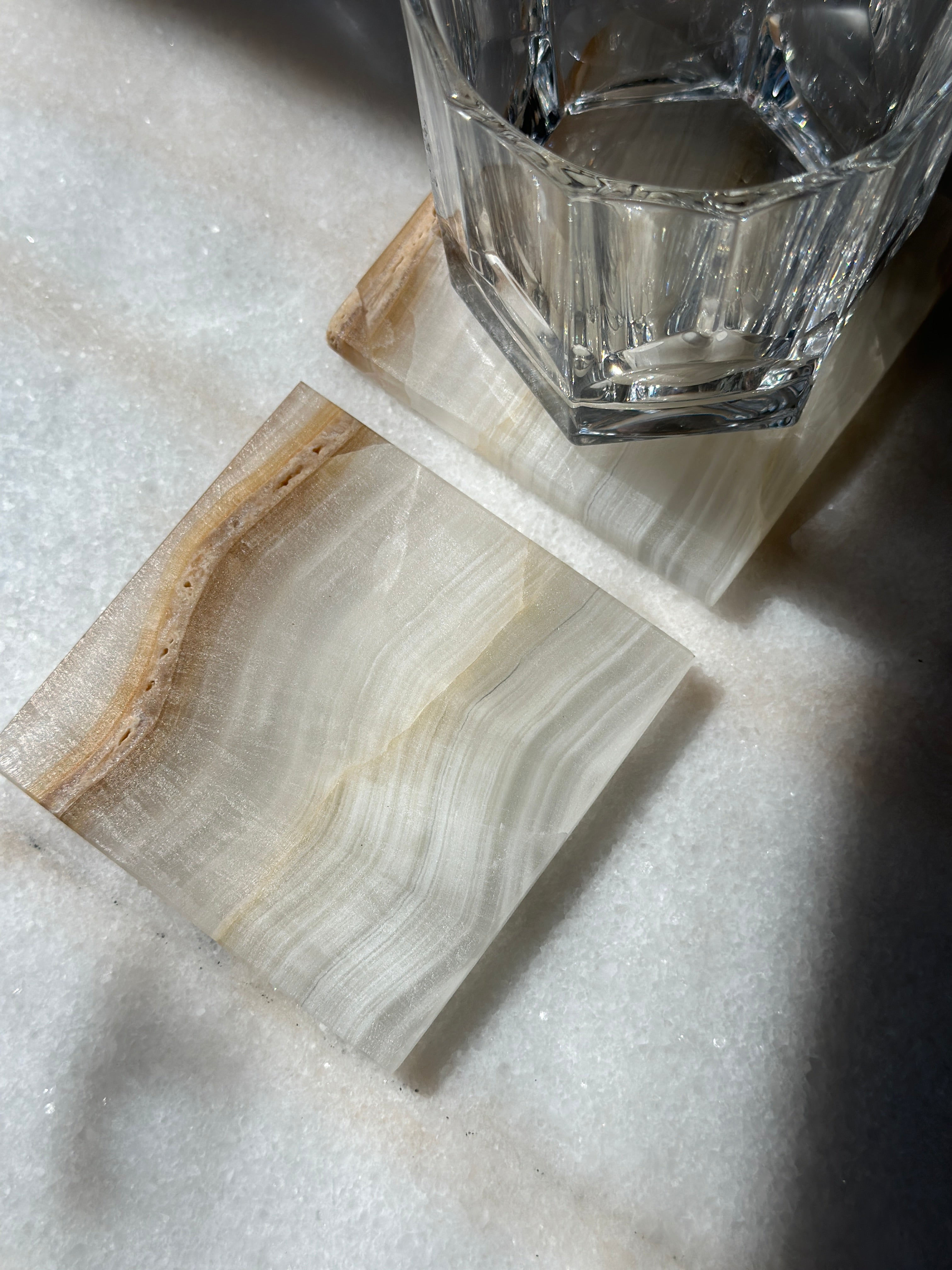 Onyx Coaster Set