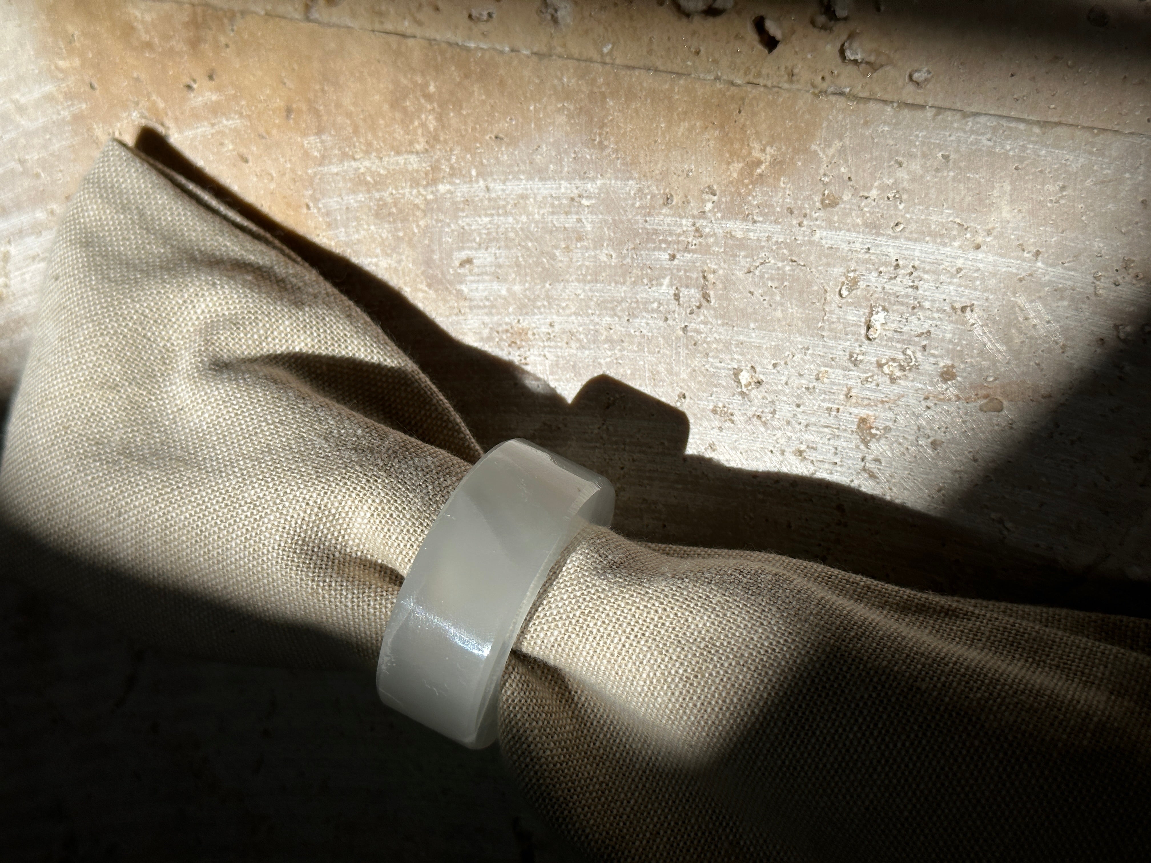 Onyx Napkin Ring - Flat