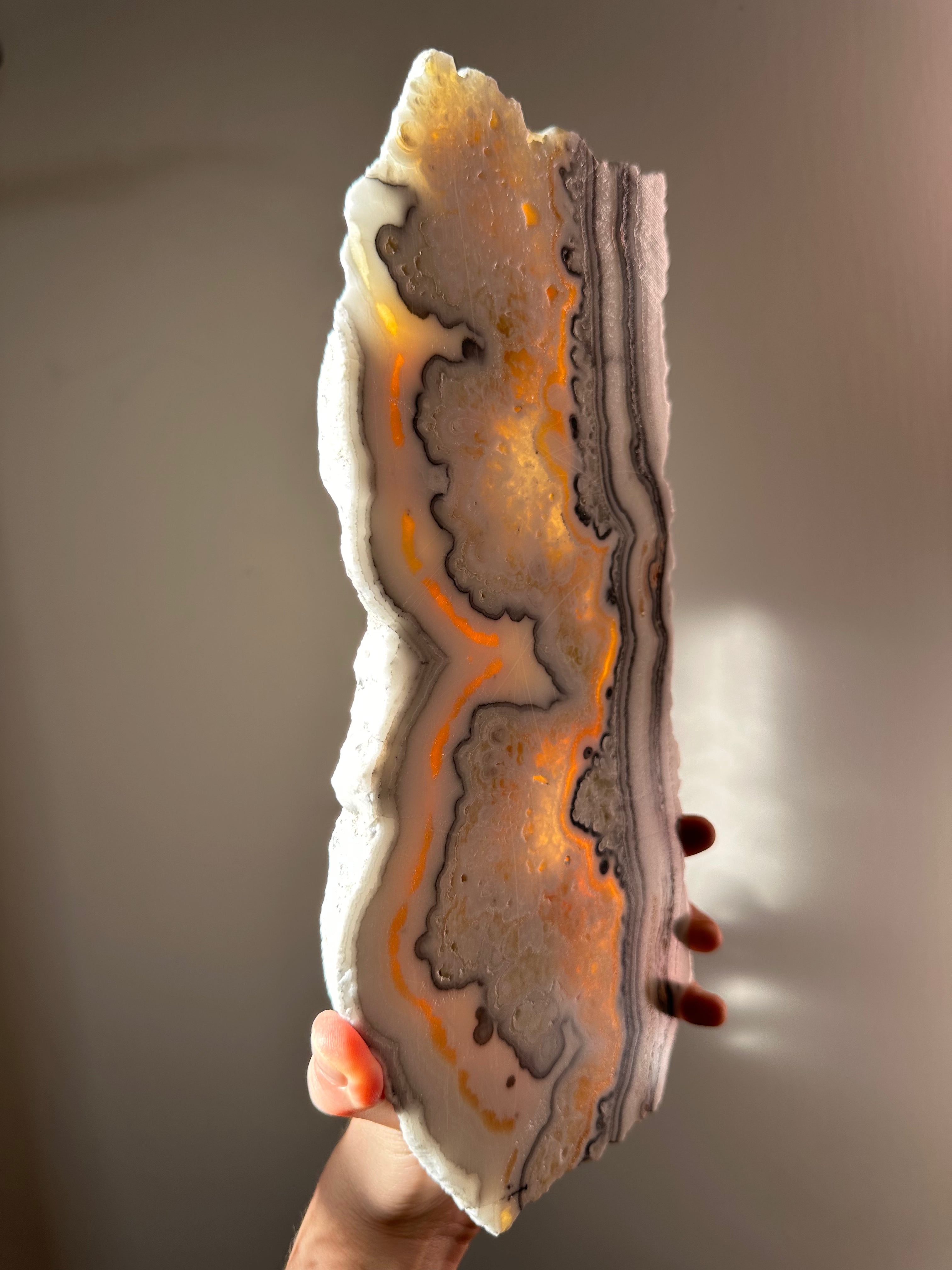 Zebra Calcite Platter