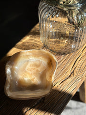 Amber Onyx Bowl - Polished