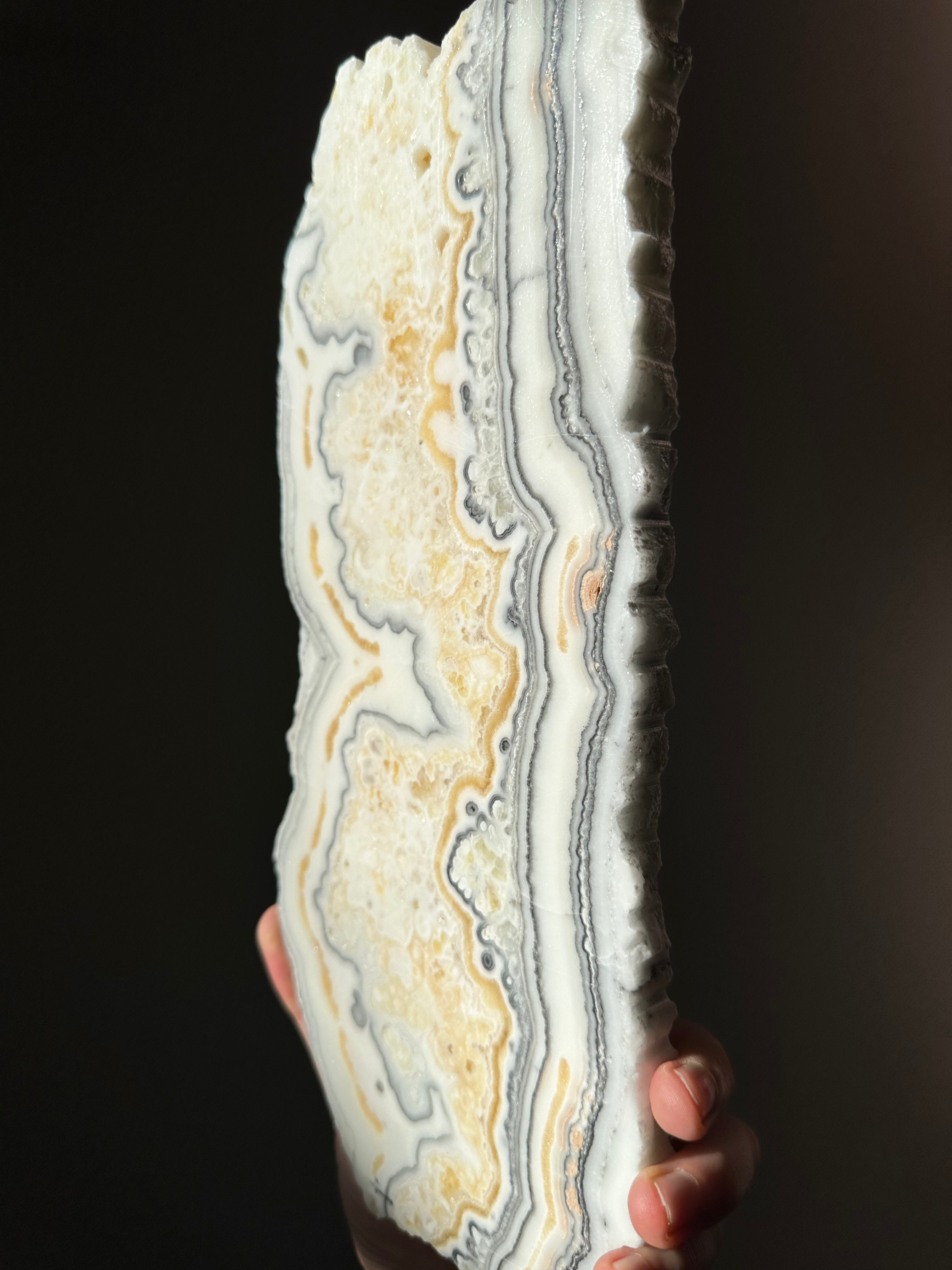 Zebra Calcite Platter