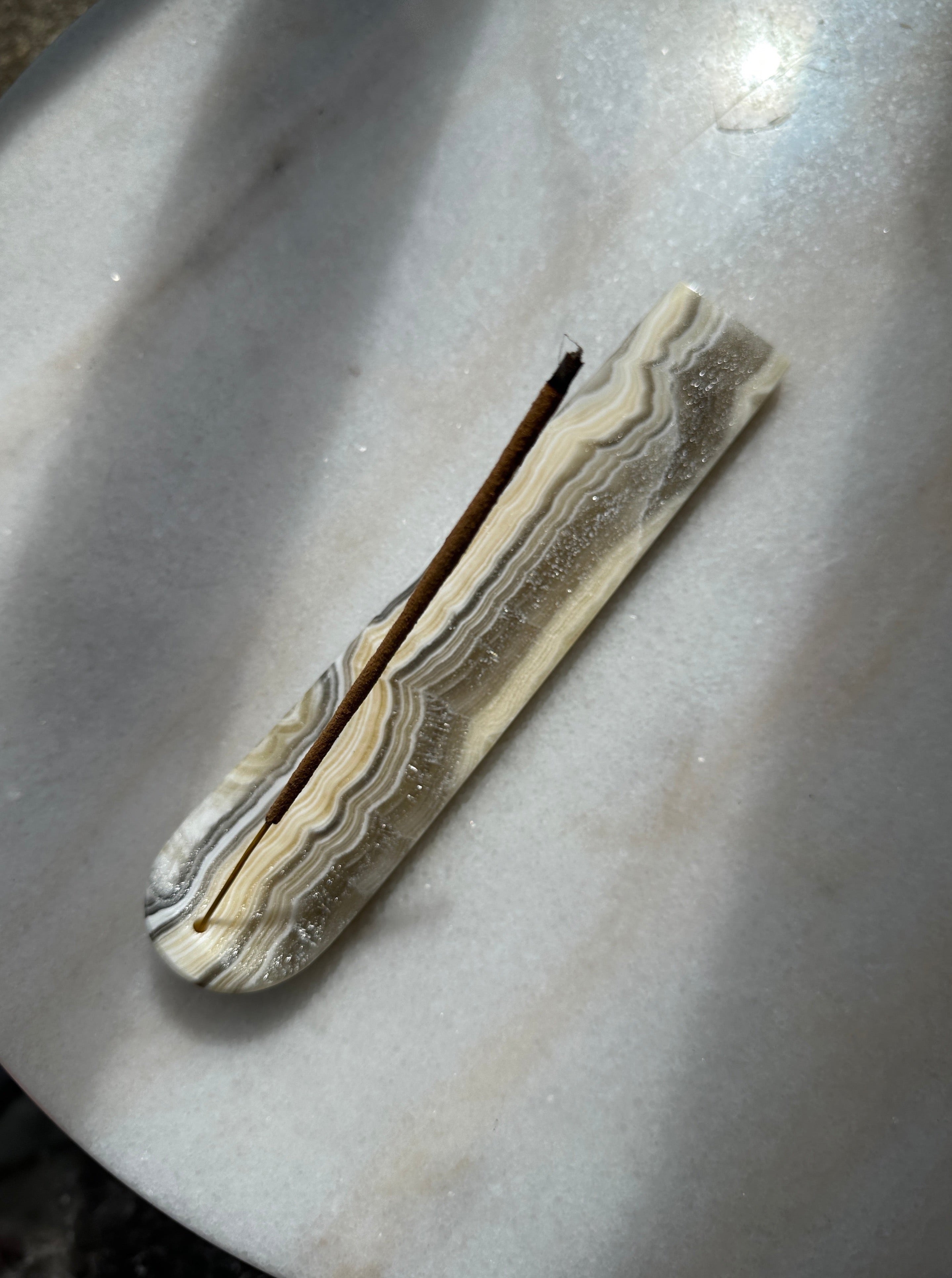 Zebra Incense Holder