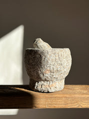 Ancient Stone Mortar & Pestle