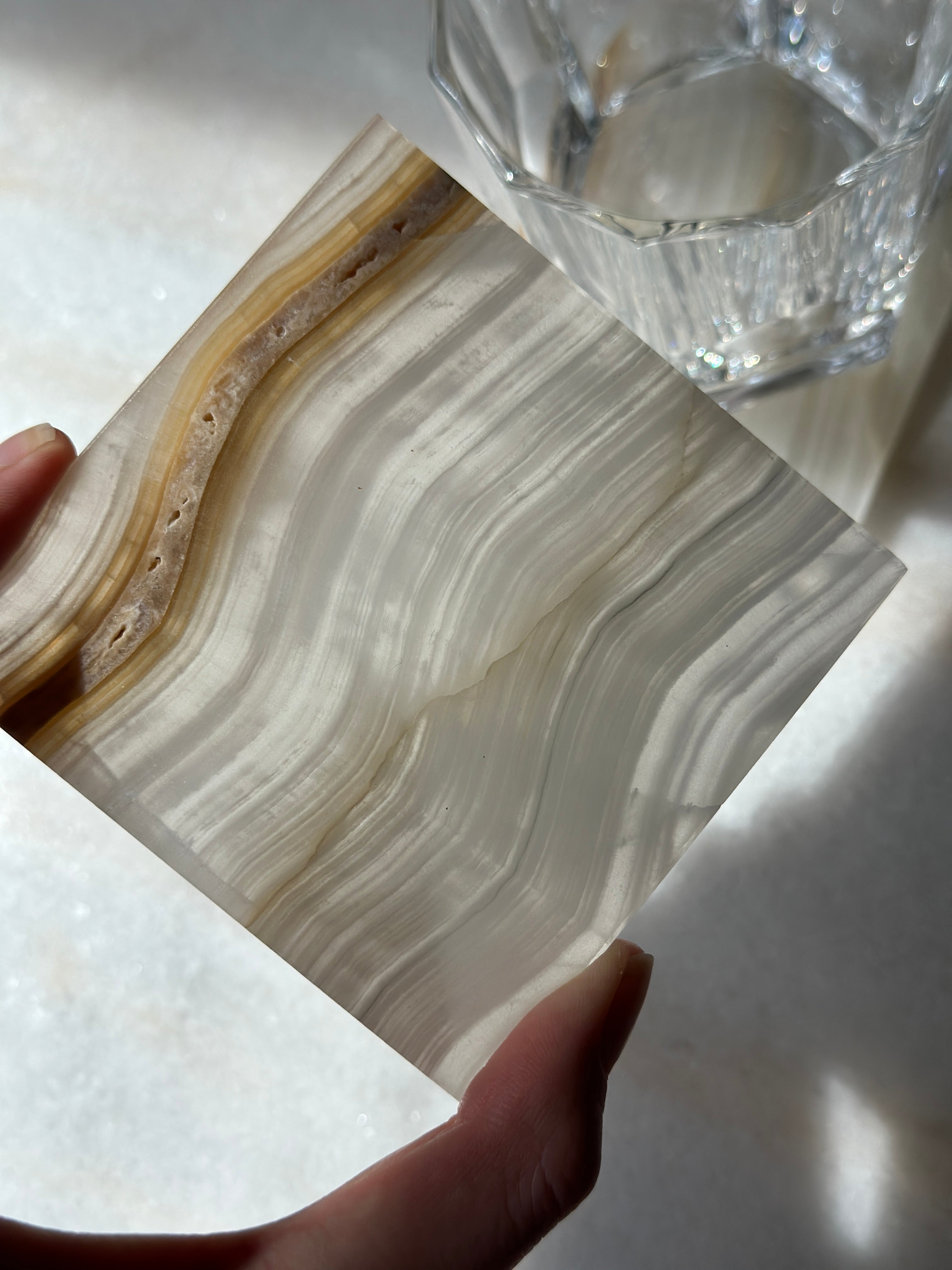 Onyx Coaster Set
