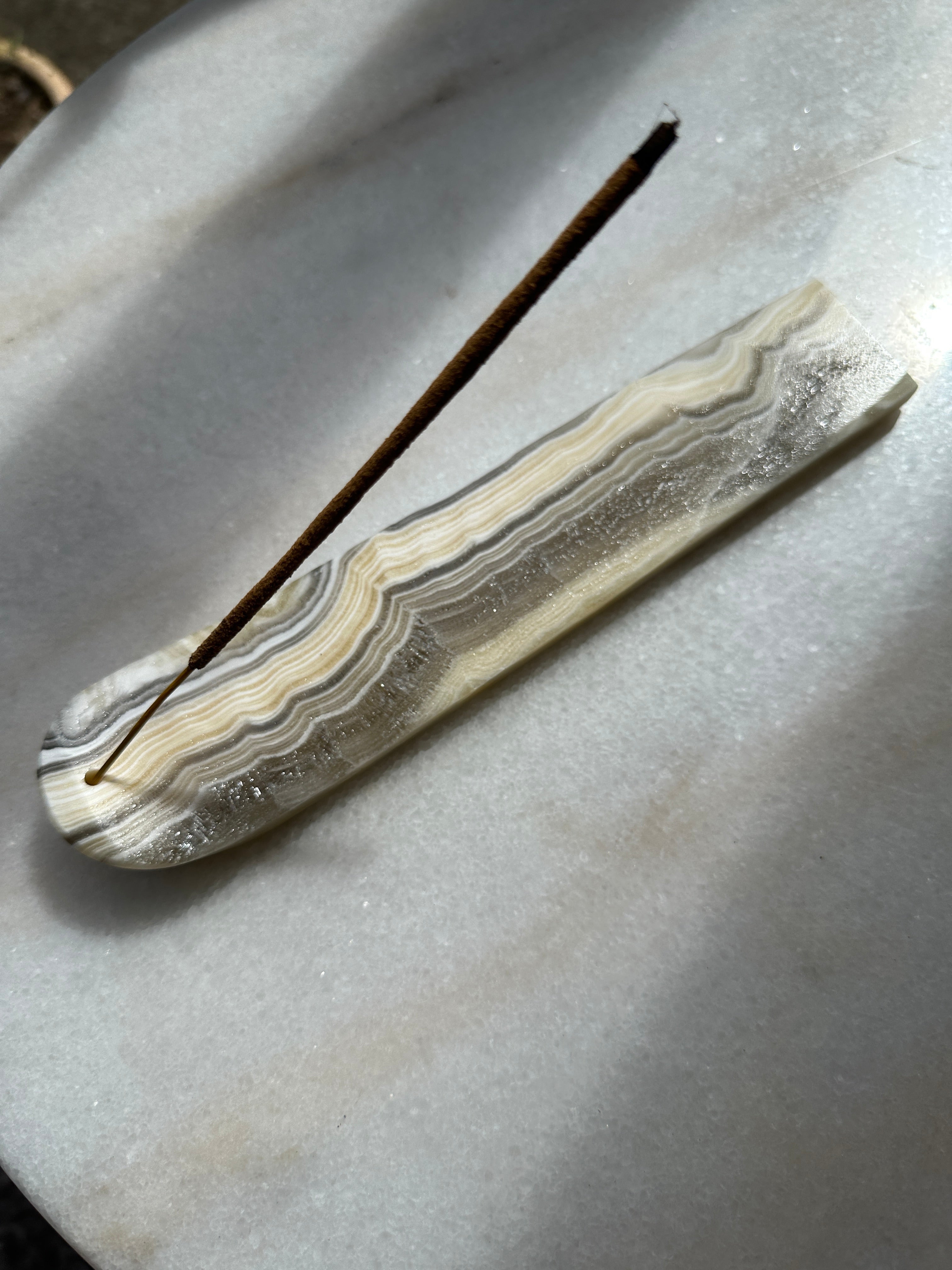 Zebra Incense Holder