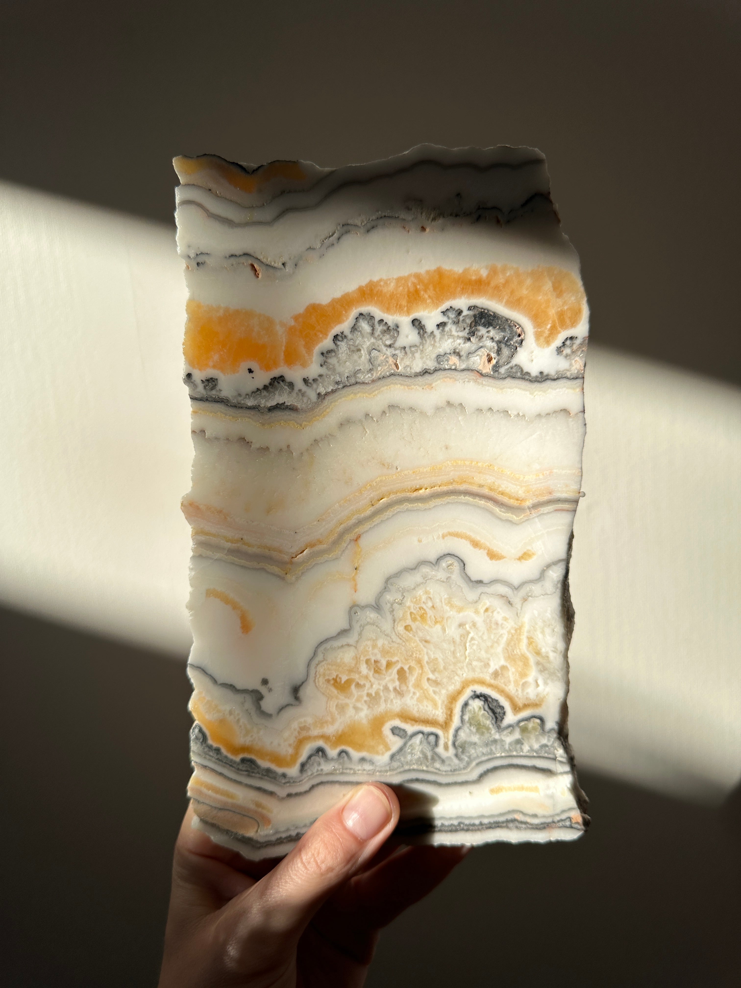 Zebra Calcite Platter
