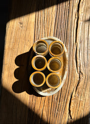 Onyx Shot Glass Set