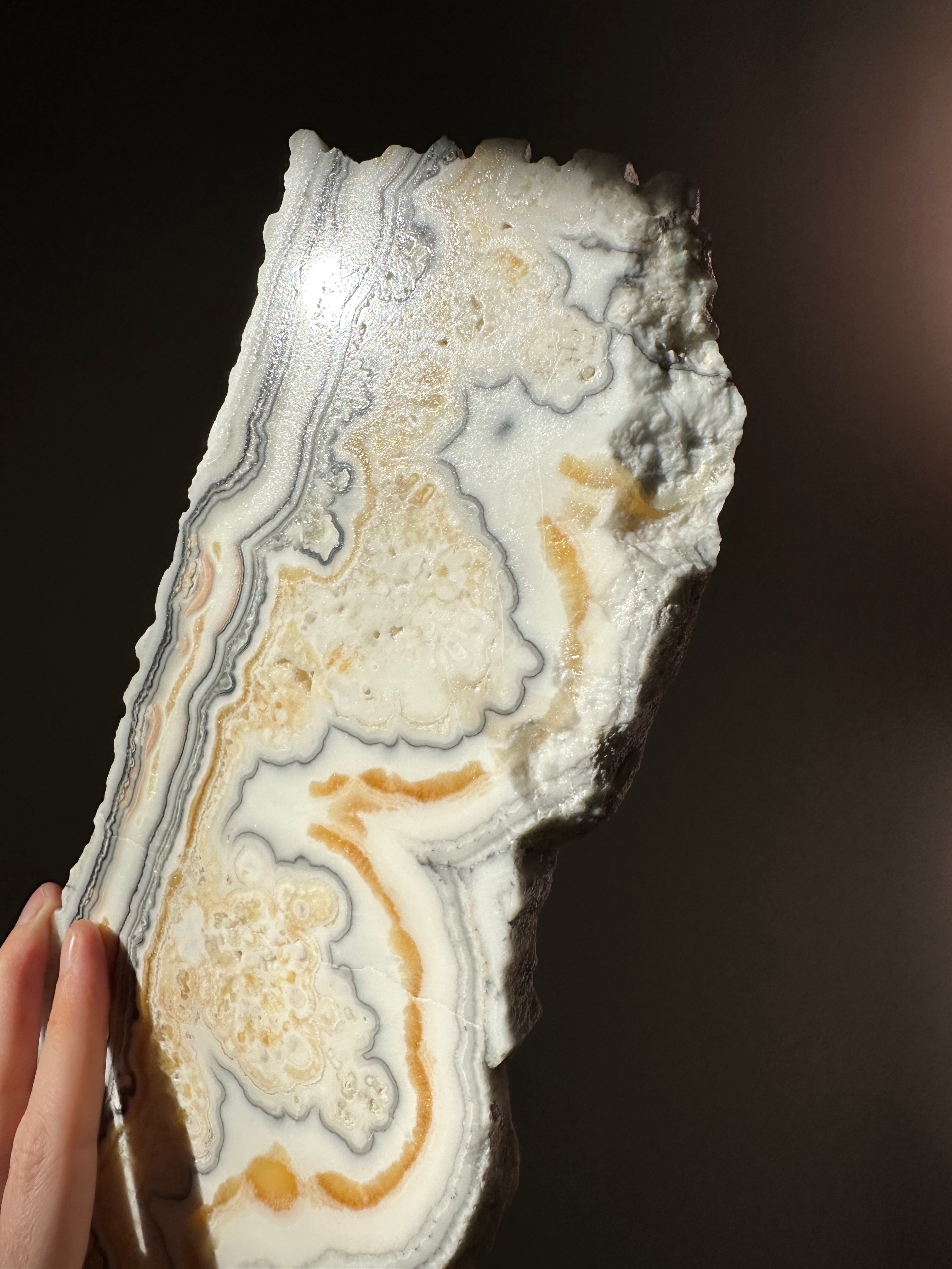 Zebra Calcite Platter