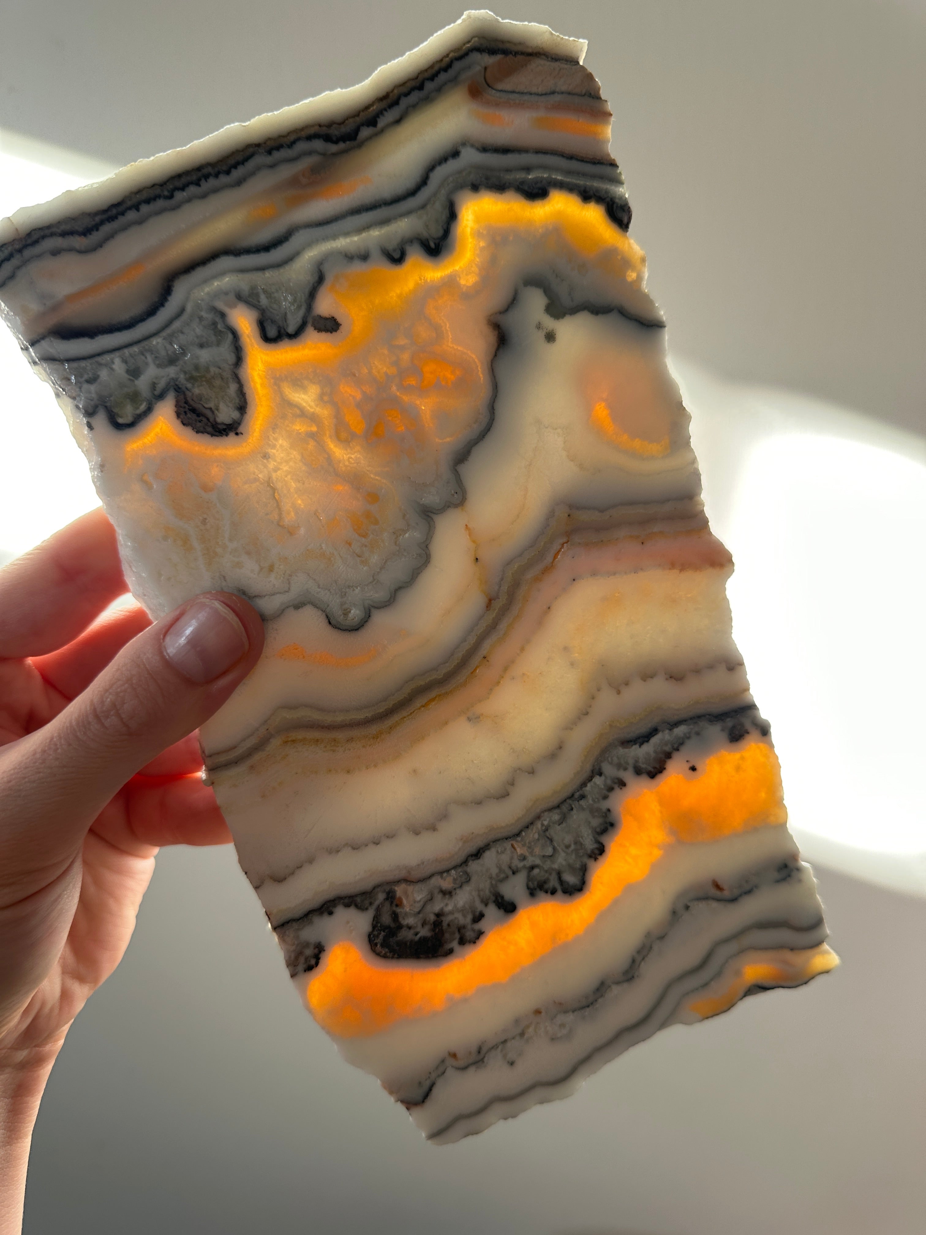 Zebra Calcite Platter