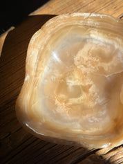 Amber Onyx Bowl - Polished
